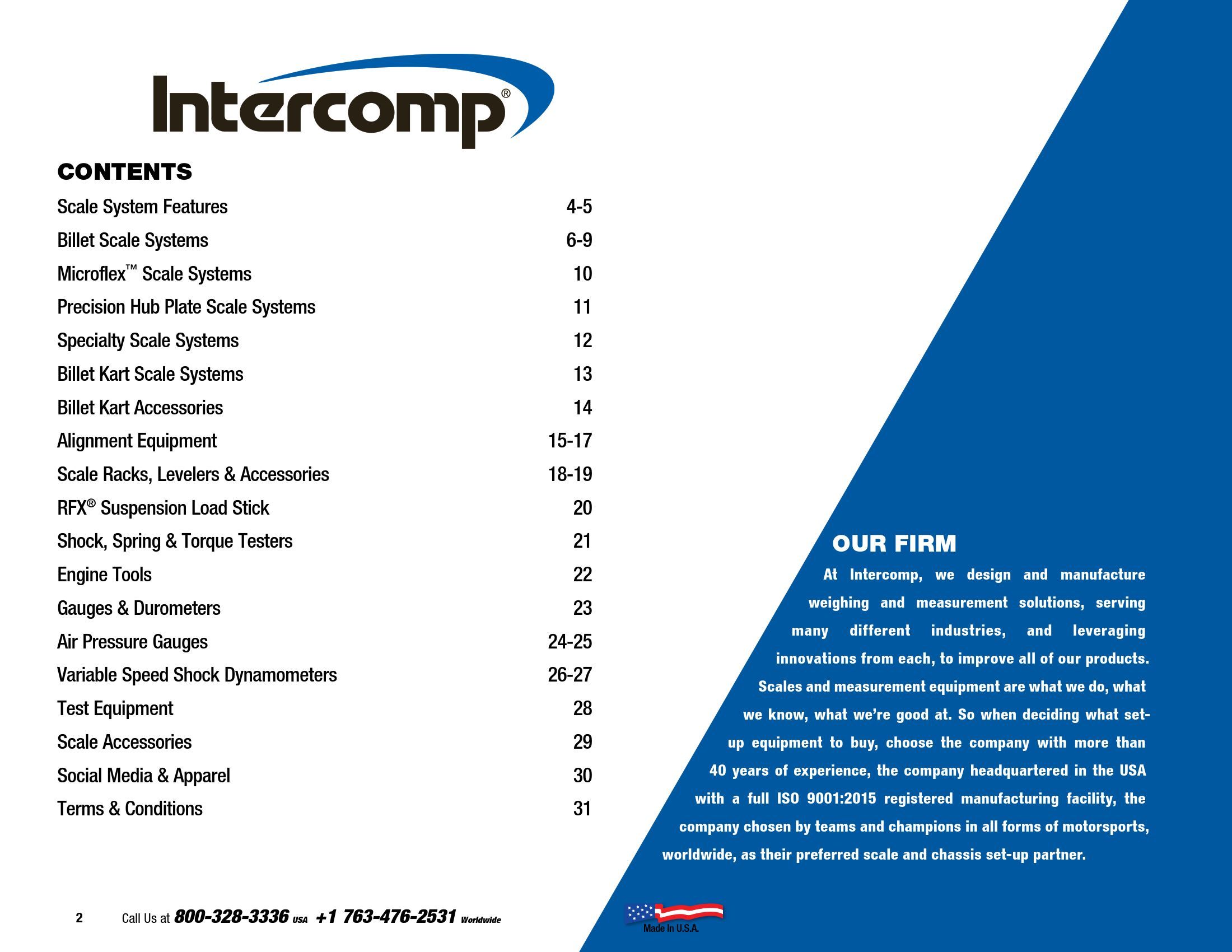 Intercomp 2020 catalogue